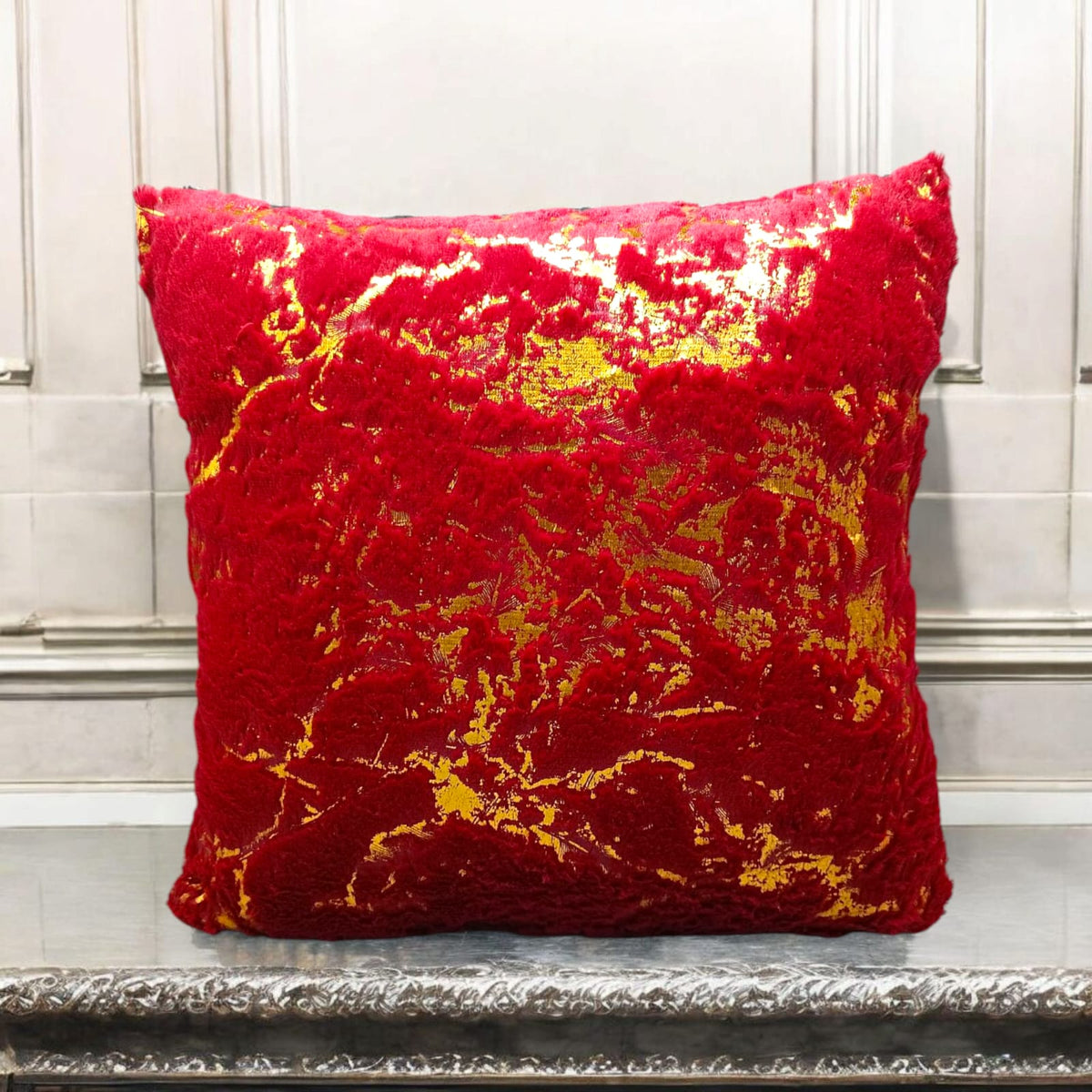 Farr Golden Marble Cushions Covers
