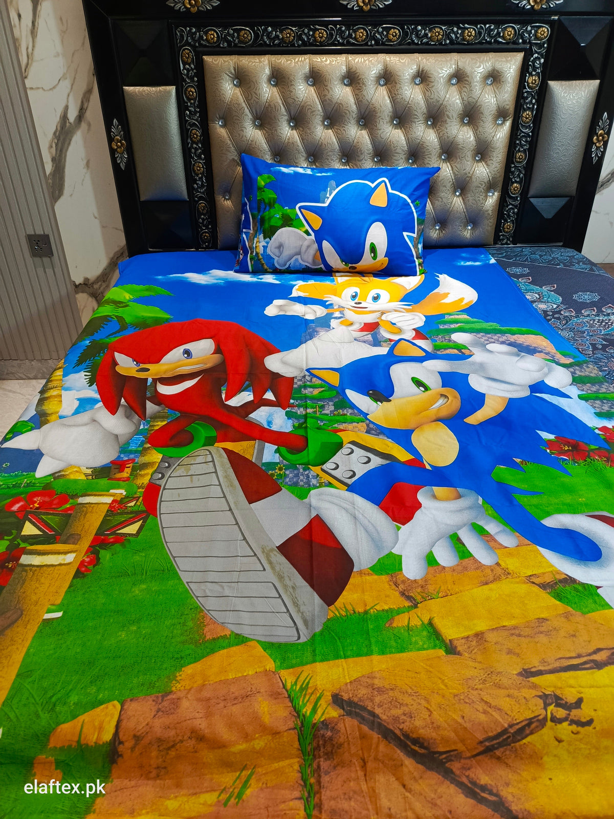 Sonic & Friends Cotton Bedsheets