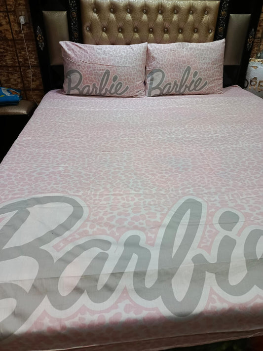 Barbie Tiger Double Bedsheet