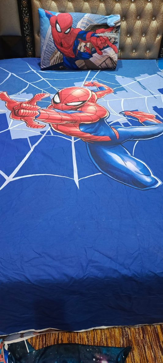 Spiderman#6 Cotton Bedsheets
