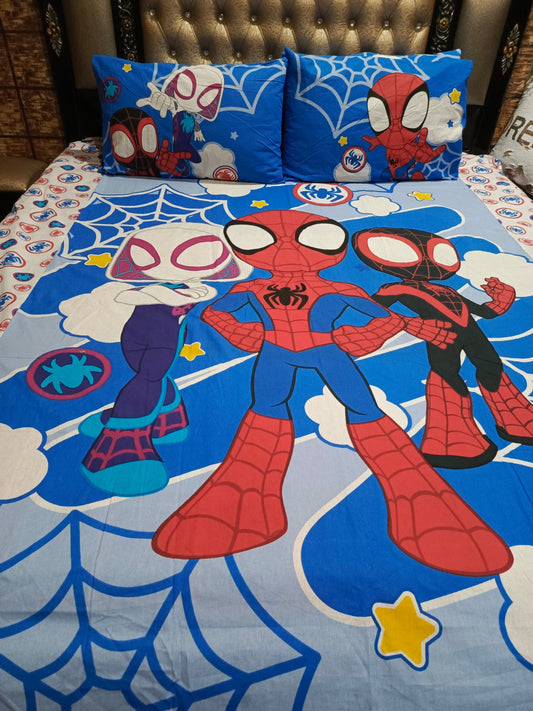 Spidey Double Bedsheet