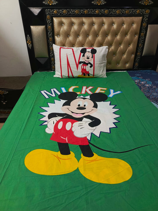 Mickey  Cotton Bedsheets ET-D165