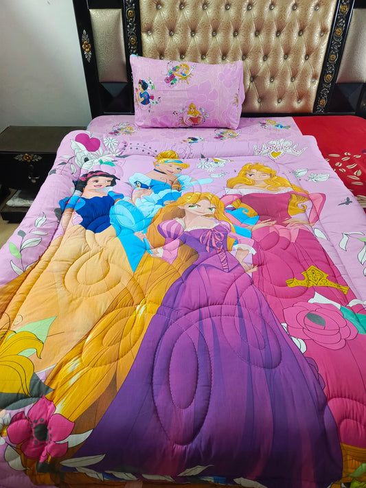 PRINCESS WINTER 3Pc COMFORTER SET