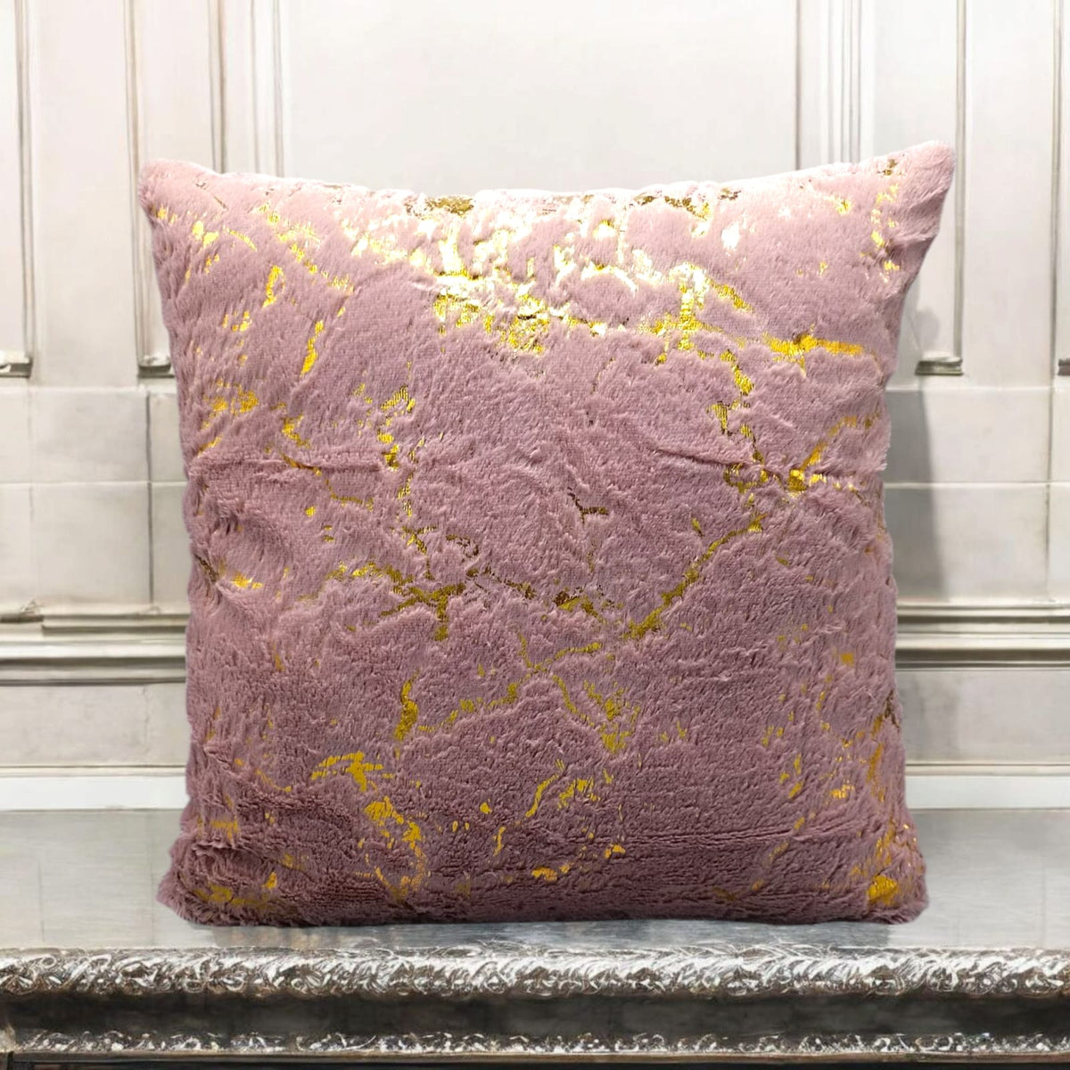 Farr Golden Marble Cushions Covers