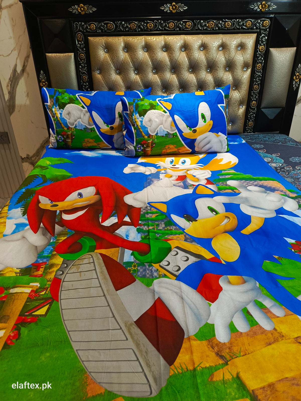 Sonic & Friends Cotton Bedsheets