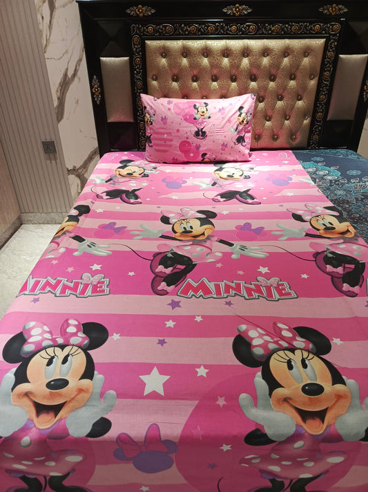 MiniMouse Big Cotton Bedsheets