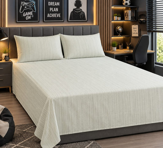 Stripe Minimalist & Modern Themes Double Bedsheets