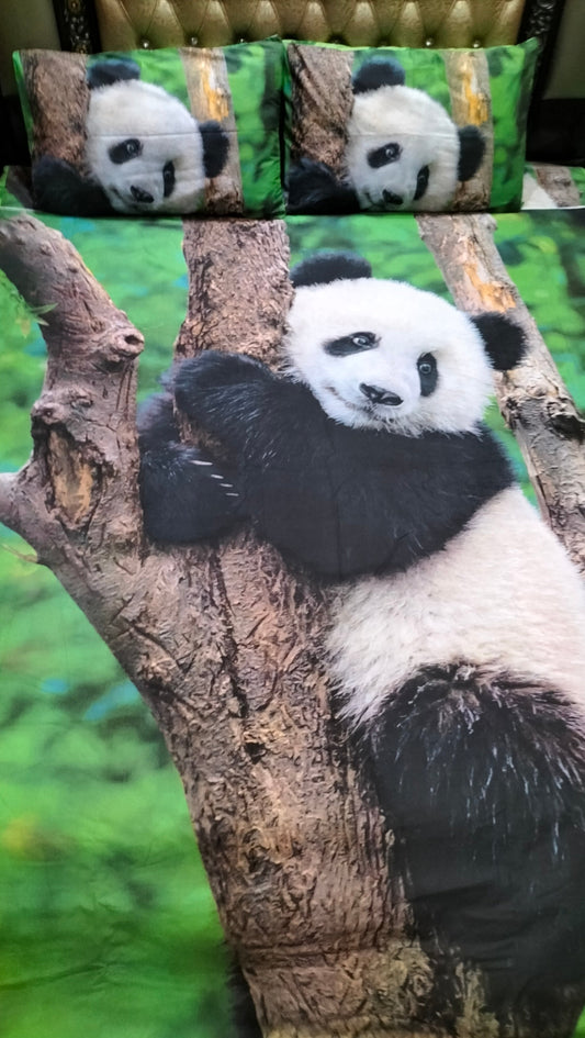 Panda Double Bedsheet