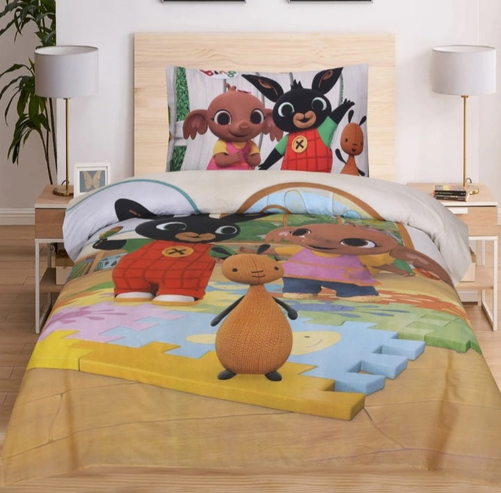 Panda Kids & Friends Cotton Bedsheets