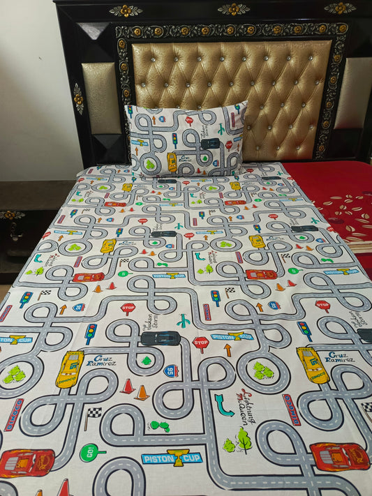 McQueen Gaming Traffic Bedsheets