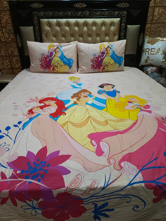Princess Peach Double Bedsheet