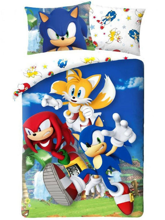 Sonic & Friends Cotton Bedsheets