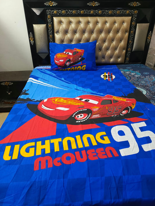 Lighting McQueen Cotton bedsheets