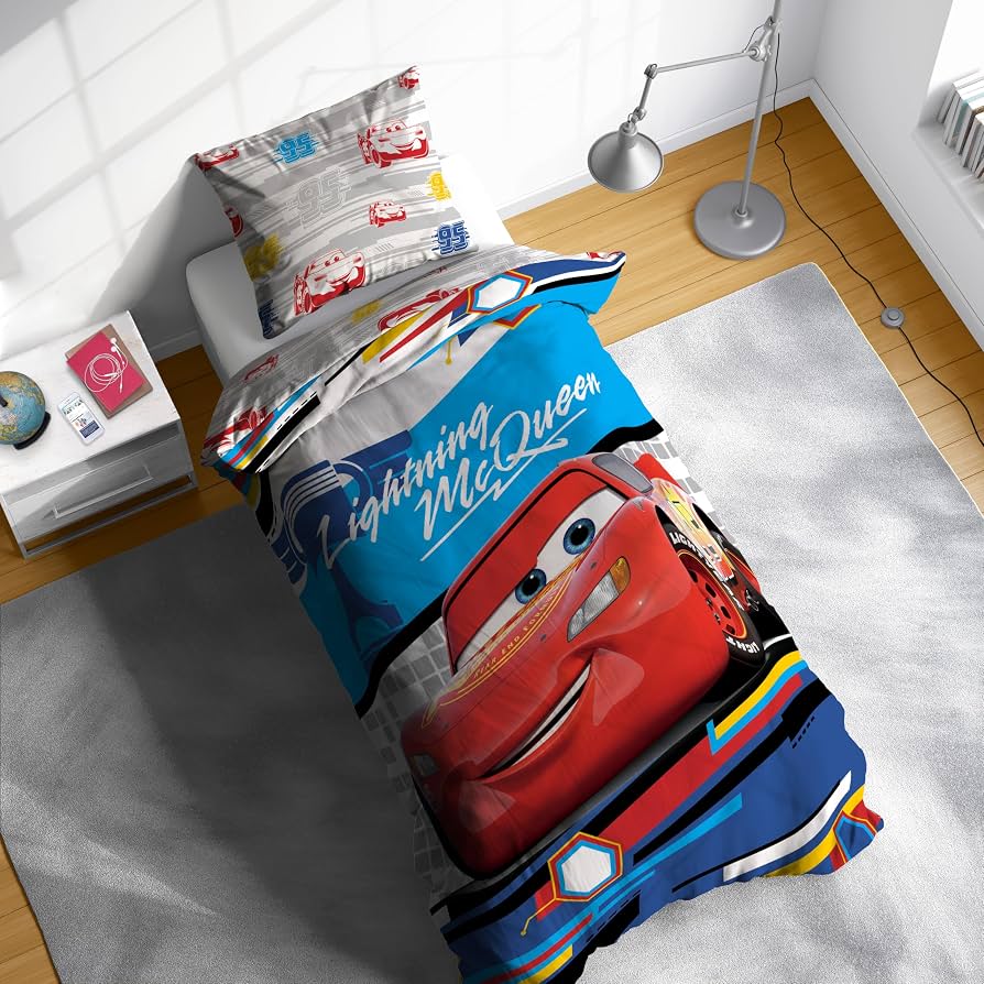 Lightning Strike Cotton Single Bedsheets